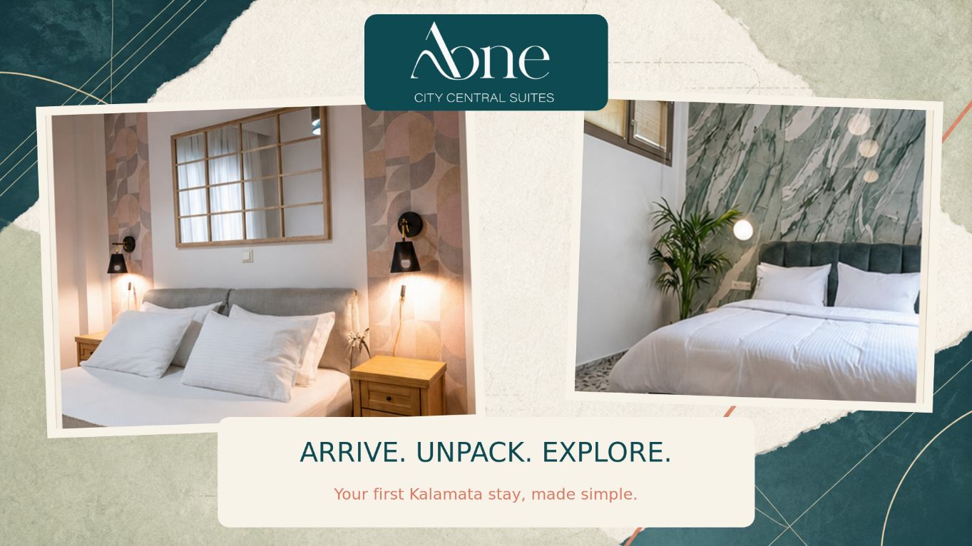 AONE suite for a long stay in Kalamata city centre